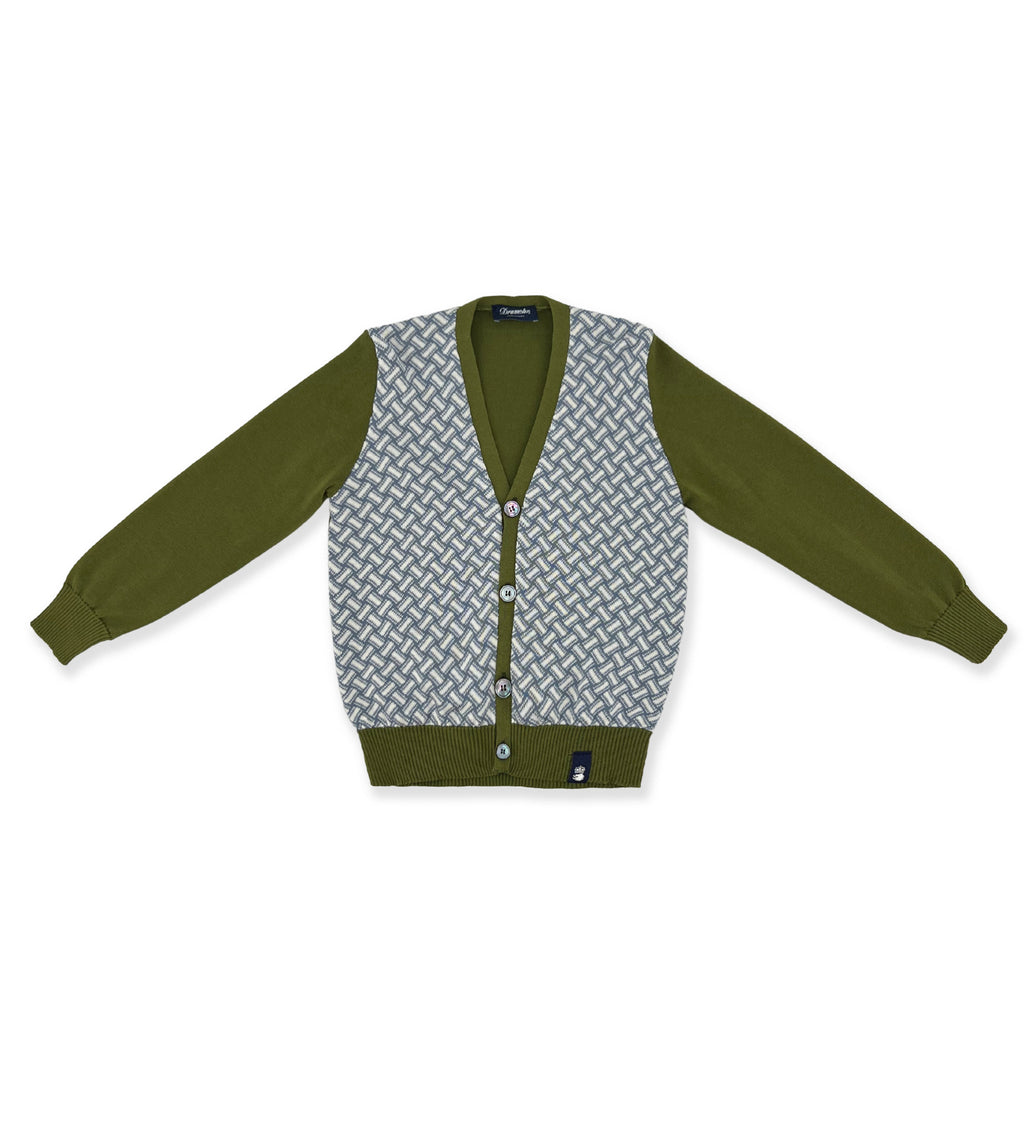 La Stupenderia CARDIGAN RAZOR BLADE VERDE