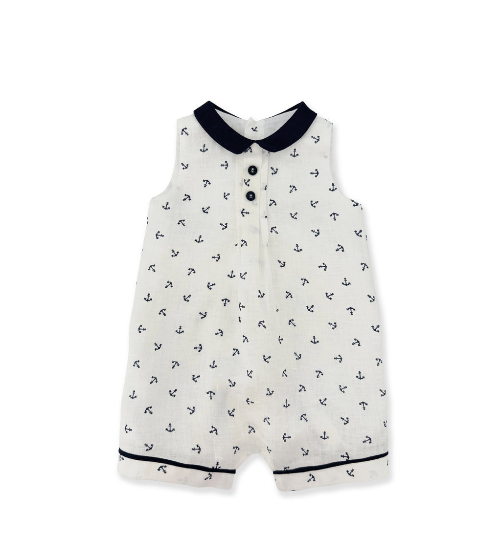 La Stupenderia ROMPER WITH ANCHORS