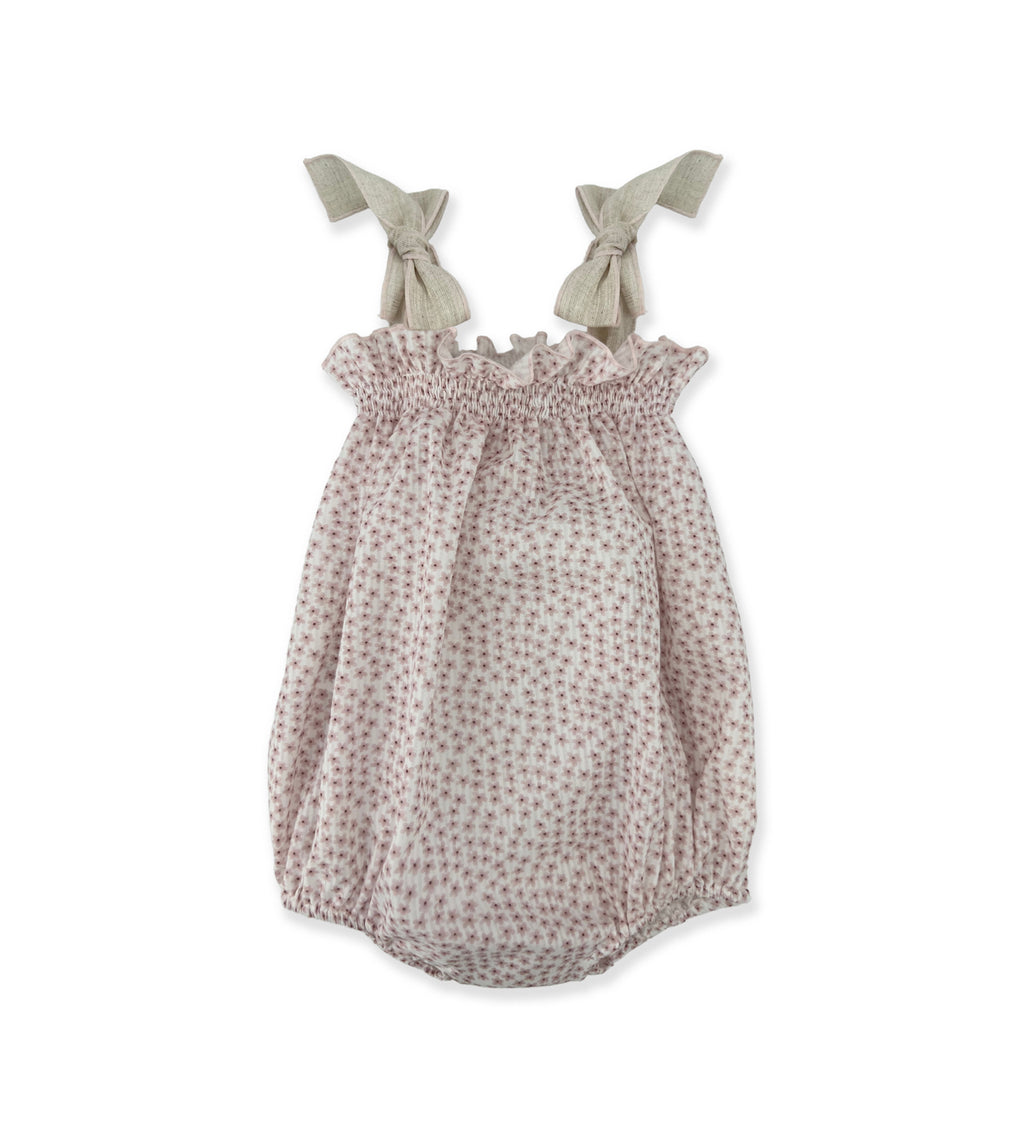 La Stupenderia PINK FLOWER ROMPER