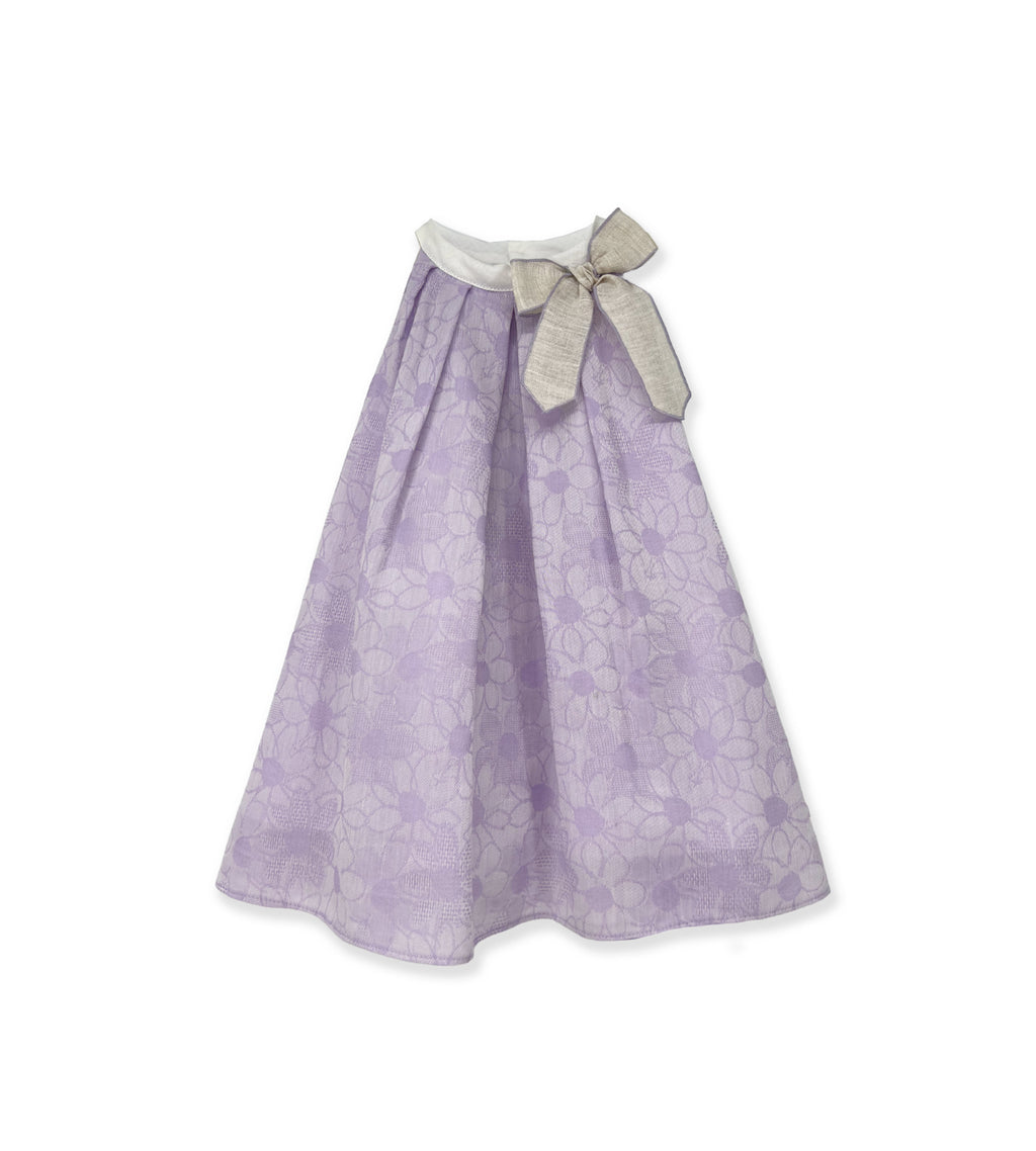 La Stupenderia LILAC DRESS WITH FLOWERS