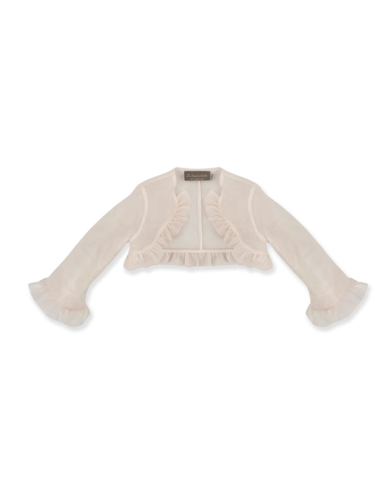 SCALDASPALLE IN ORGANZA ROSA