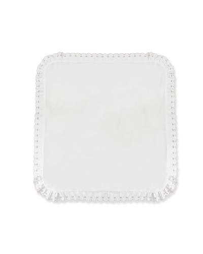 BLANKET WITH PINK EMBROIDERIES