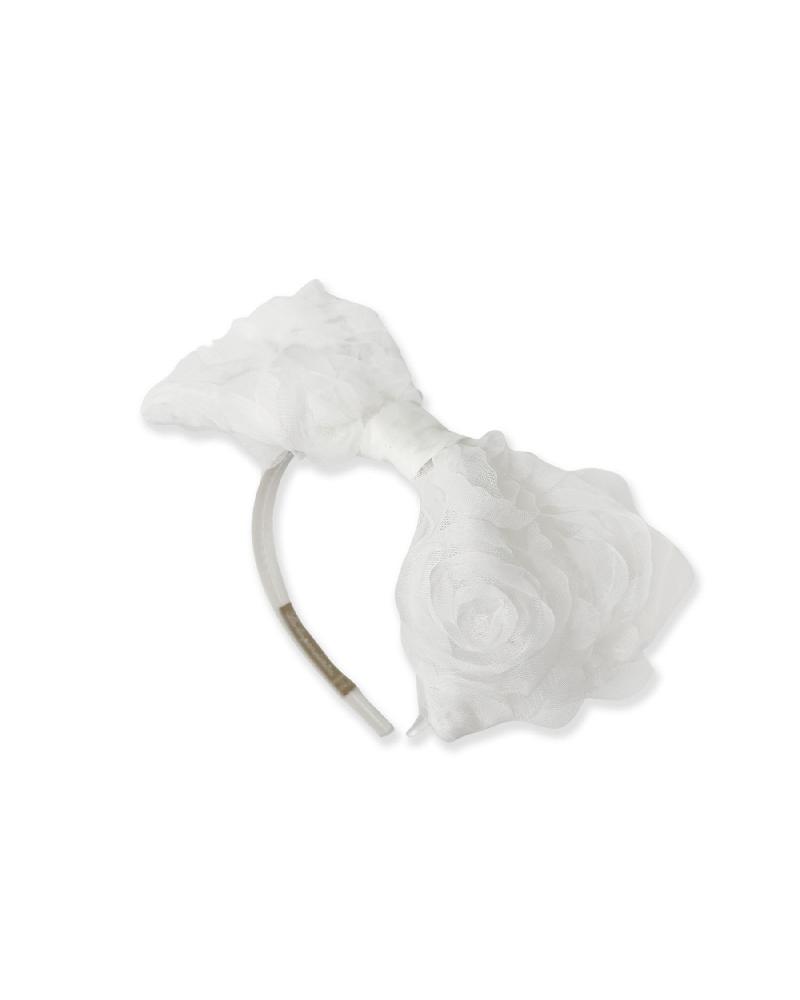 CERCHIETTO ROSE BIANCHE