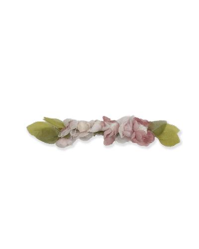 PINK SILK BROOCH