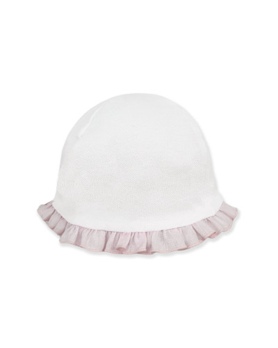 CAPPELLINO BIANCO E ROSA