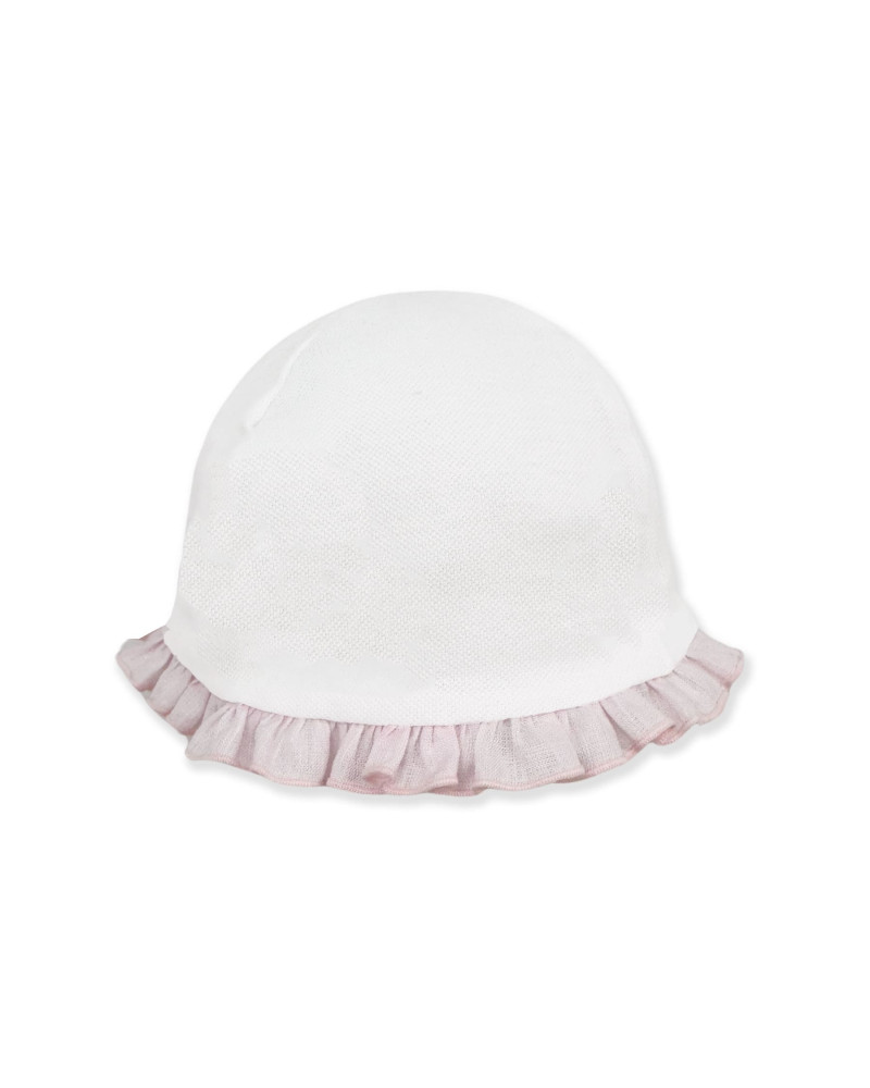 CAPPELLINO BIANCO E ROSA