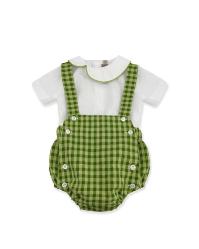 COMPLETINO A QUADRETTI VERDI