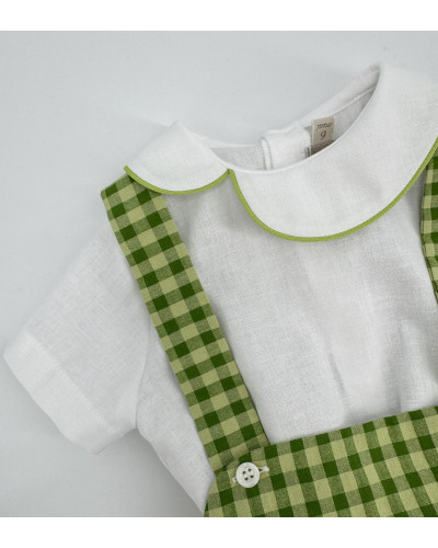 COMPLETINO A QUADRETTI VERDI