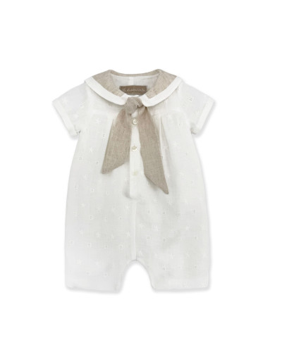 PAGLIACCETTO BIANCO RICAMATO