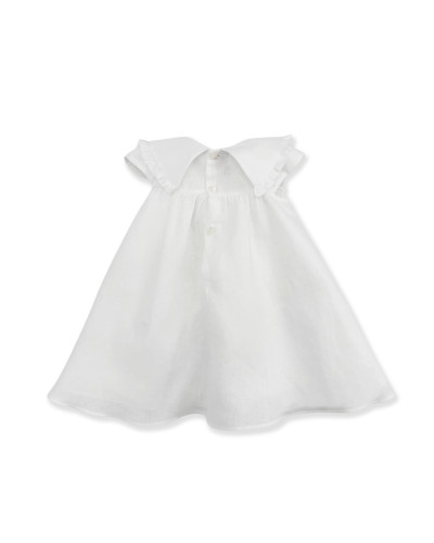 ABITO IN LINO BIANCO