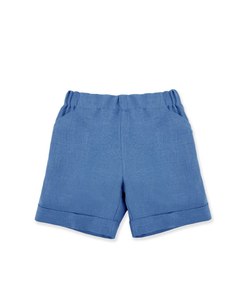 BERMUDA LINO COBALTO
