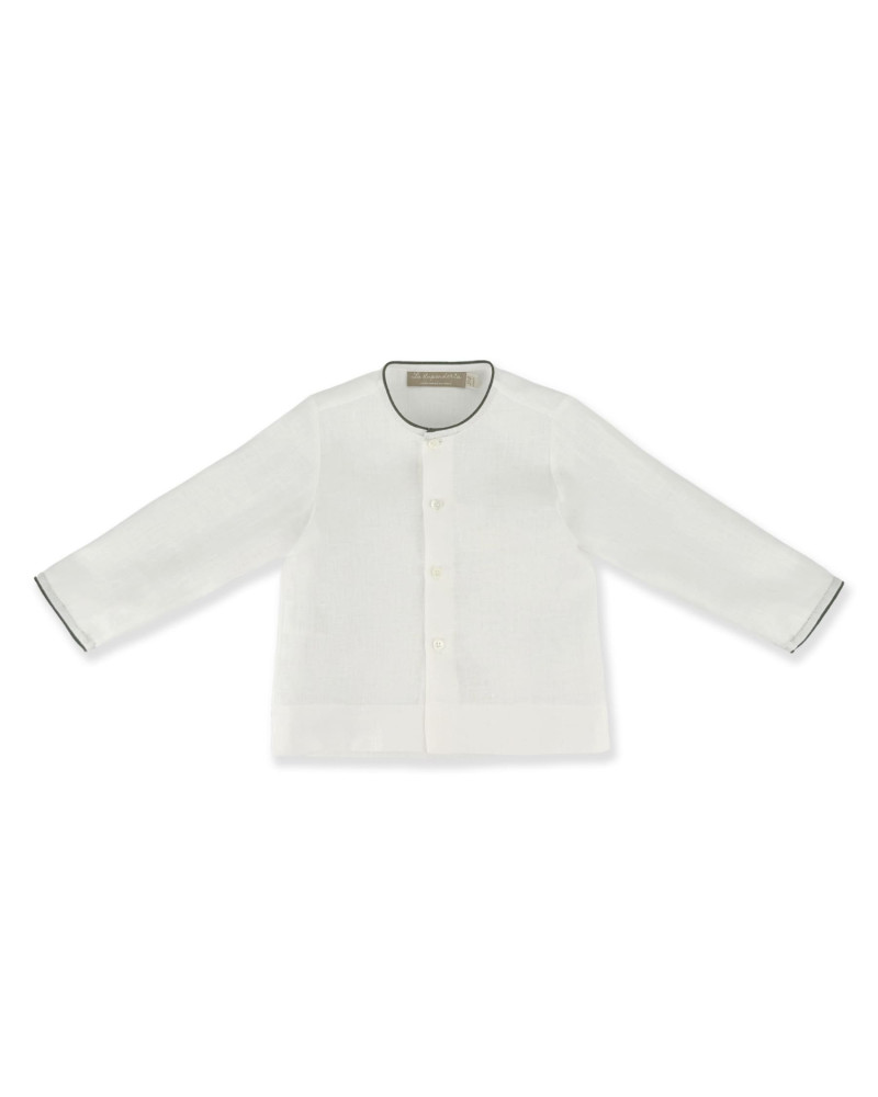 CAMICIA IN LINO BIANCO