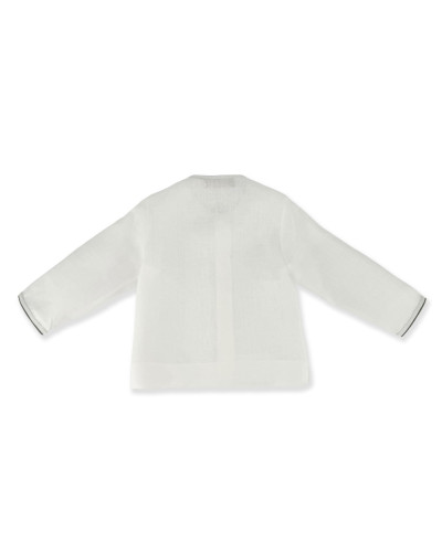 CAMICIA IN LINO BIANCO