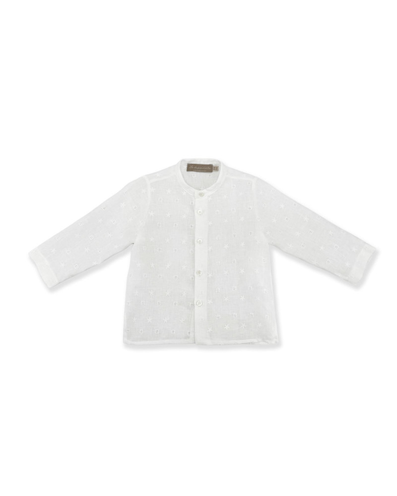 CAMICIA BIANCA RICAMATA