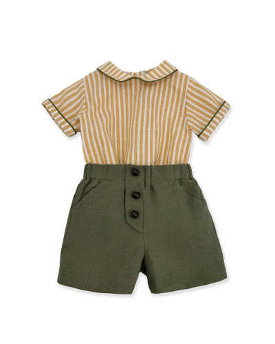 COMPLETINO GIALLO E VERDE