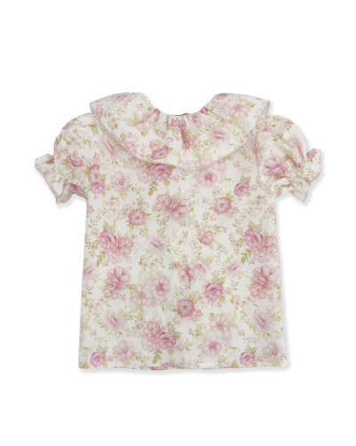 CAMICIA CON FIOCCO BIANCO