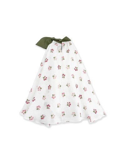 ABITO CON FIORI RICAMATI