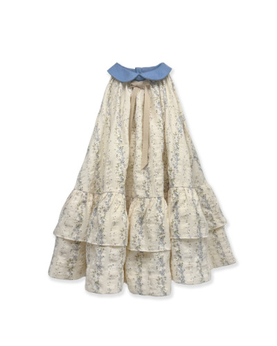 ABITO A FIORI AZZURRI