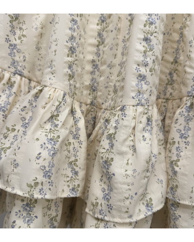 ABITO A FIORI AZZURRI