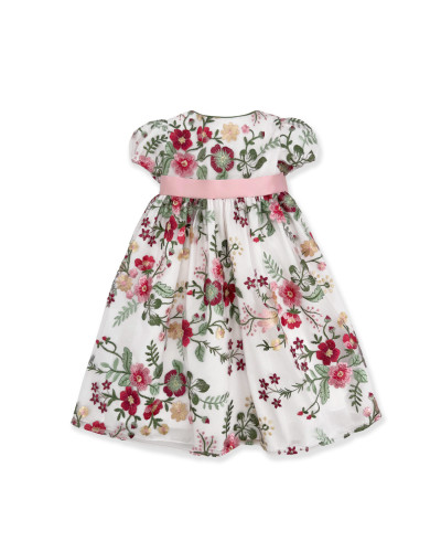 ABITO IN TULLE RICAMATO