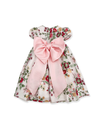 ABITO IN TULLE RICAMATO