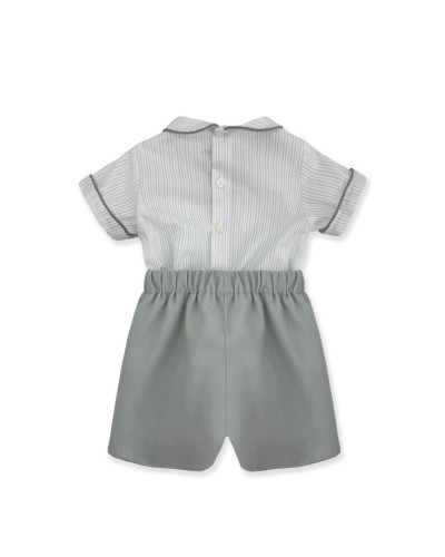 COMPLETINO BERMUDA AZZURRO