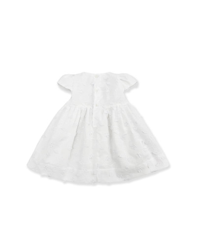 ABITO BIANCO CON FIOCCHI