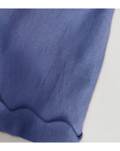 BERMUDA LINO AZZURRO