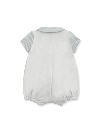 LIGHT BLUE STRIPPED RUMPER