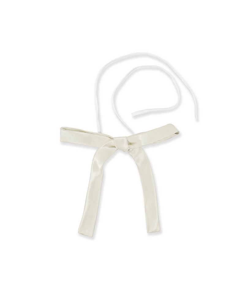 OFF WHITE BOW-TIE