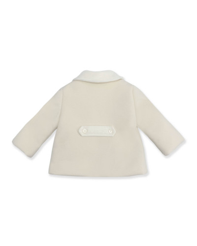 WHITE PADDED COAT