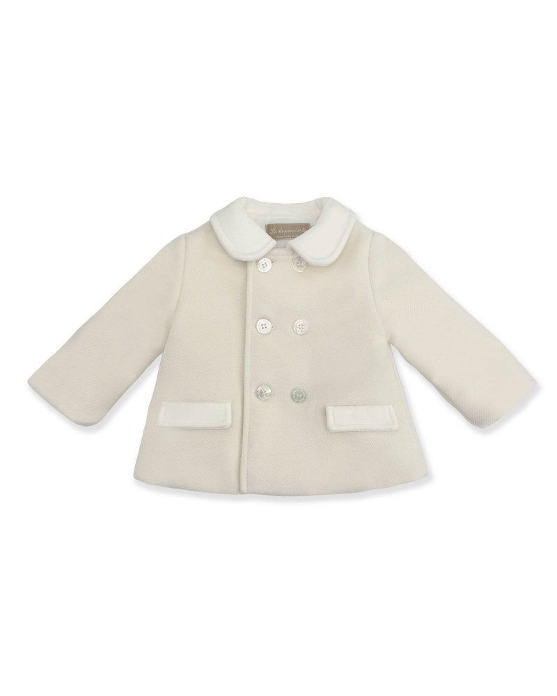 WHITE PADDED COAT