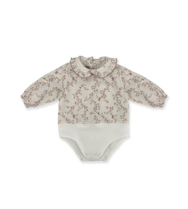 FLORAL SET WITH PINK BLOOMERS