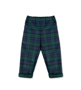 PANTALONE BLACKWATCH BLU E VERDE