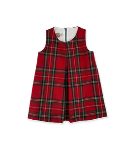 RED SCOTTISH TARTAN SET